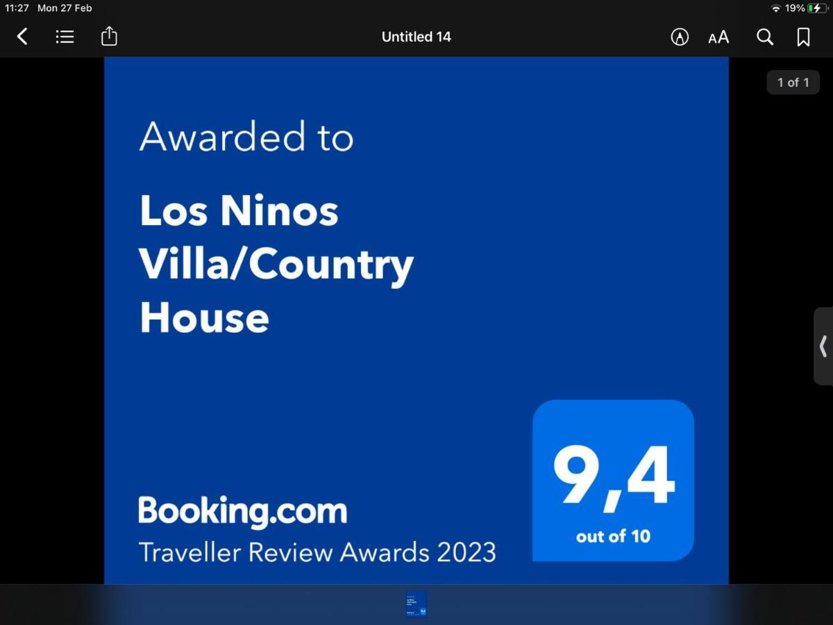 Los Ninos Villa/Country House Frigiliana Exterior foto